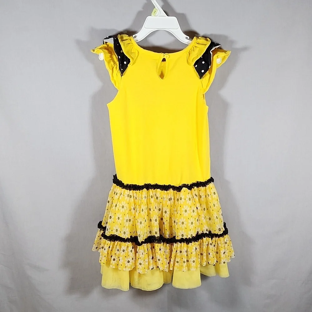 Rare Editions Girls Bee Dress Size 5 - Picture 2 of 4